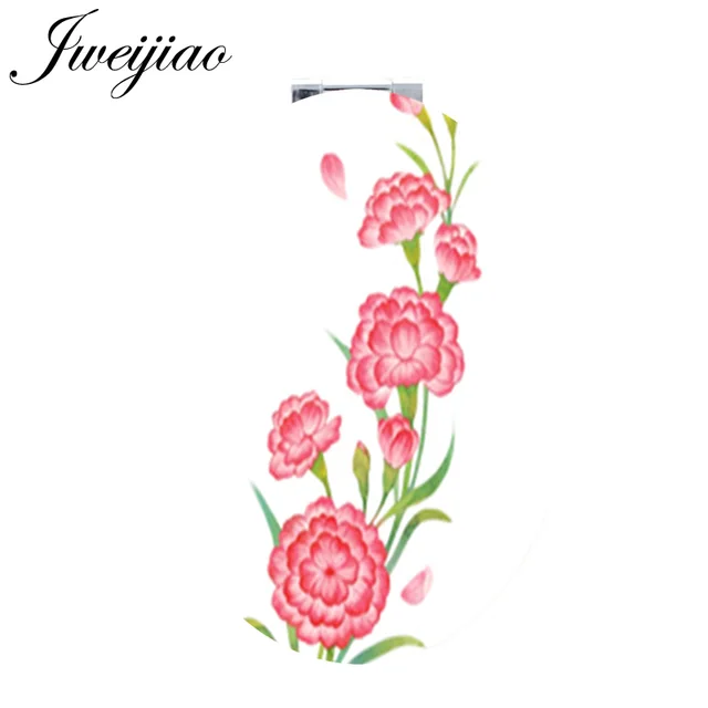 Jweijiao Diy Desain Sketsa Bunga Pembesar Oval 1x 2x Pu Makeup