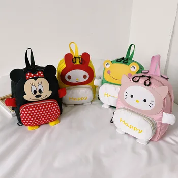 

Kindergarten School Bag Children 3-6 Years Old BOY'S Girls Cute Cartoon Baby Backpack Backpack Light Ridge Protection