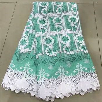 

Lace Fabric for Dresses Latest white Nigerian French Tulle Lace with Sequin High Quality African Sequins Lace Fabric