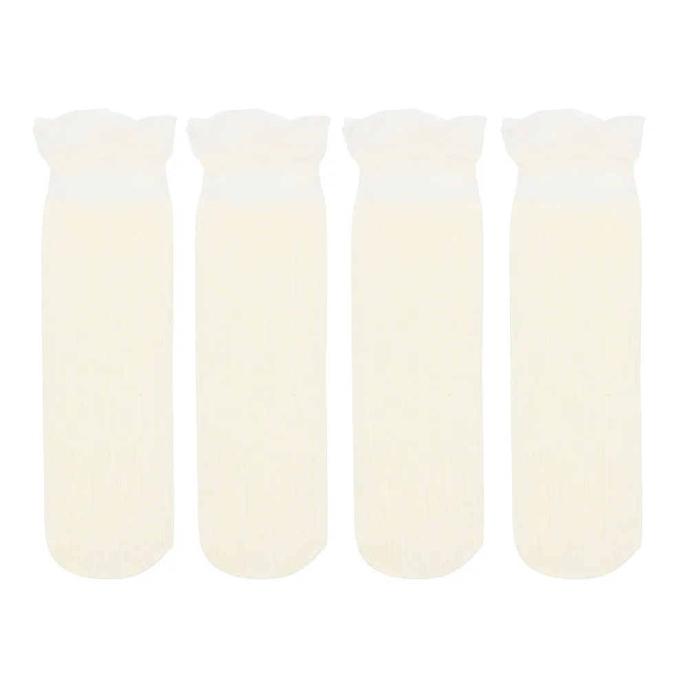 Милые тонкие сетчатые женские кружевные мягкие Весенние длинные китайские летние очаровательные однотонные сексуальные женские носки Модные