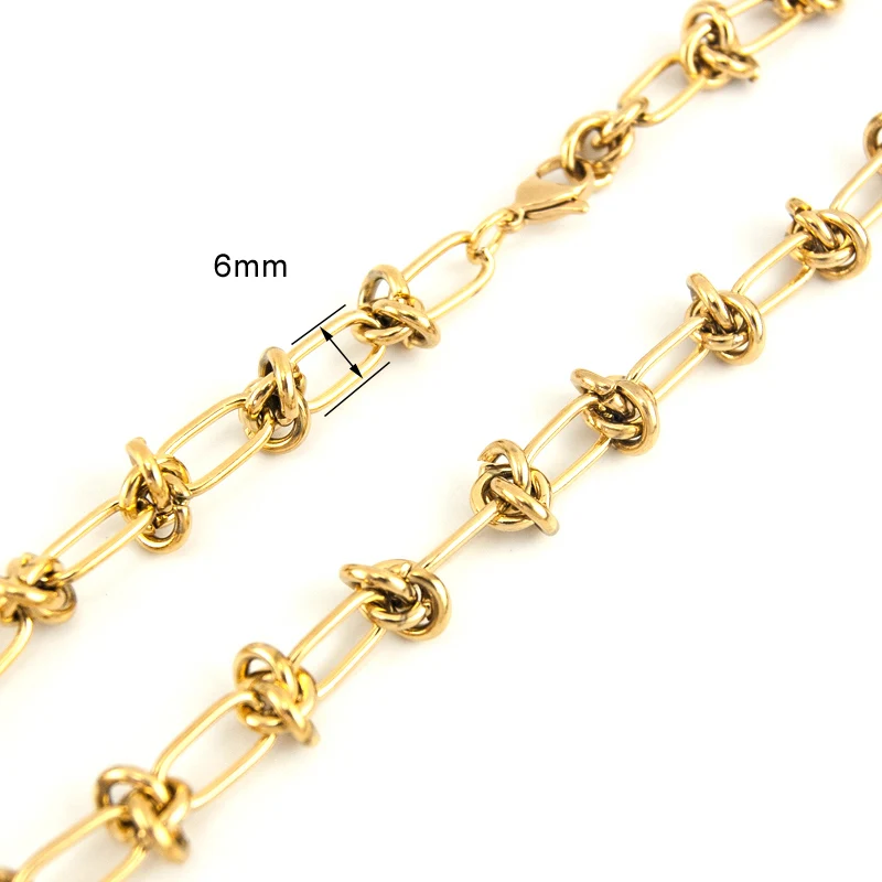 Stainless Steel Hand Knot Chain Heavy 