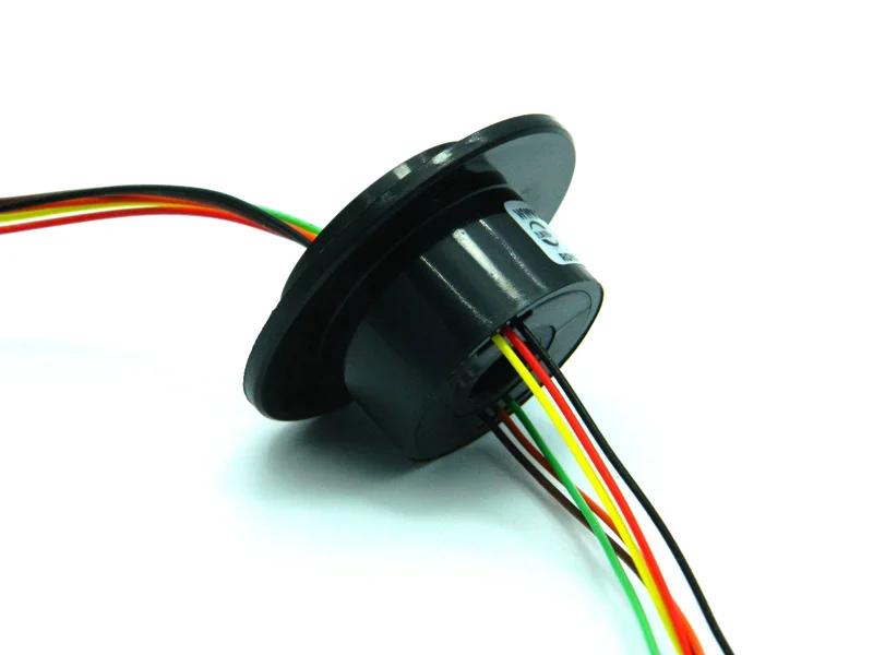 1PC-Mini-6-Wire-FSH-Channels-2A-Hole-10mm-Hollow-Slip-Ring-Conductive-Electric-Slipring-Rotary (3)