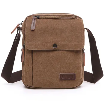 

Bag Single Shoulder Men's Oblique Satchel Canvas Bag Business Practical Bag