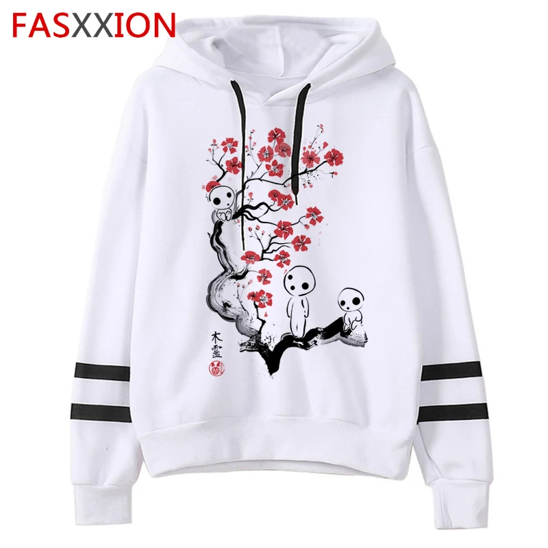 Totoro Kawaii Забавный мультфильм студия Ghibli Толстовка для женщин Харадзюку Миядзаки Хаяо милый 90s Толстовка Графический Ullzang толстовка женская - Цвет: 10527