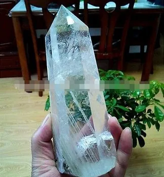 

YM 330 NATURAL CLEAR QUARTZ CRYSTAL POINT HEALIn