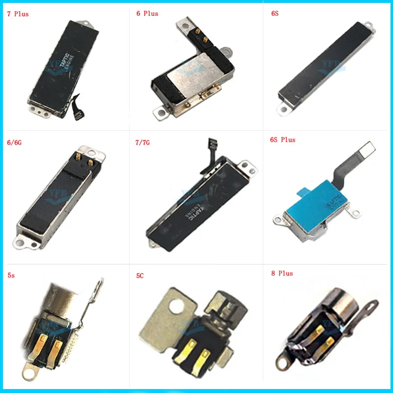 10 шт. для iPhone 5 5c 5s 6 7 6S Plus Мотор Вибратор гибкий кабель Запчасти сотового телефона |