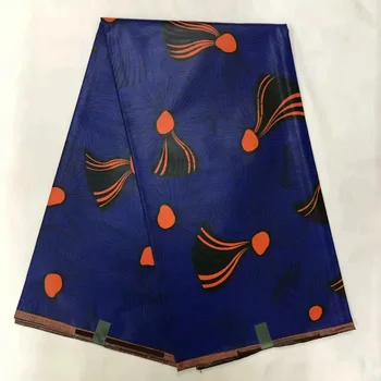 

High Quality 100% cotton Blue Ankara Wax Print,Wrapper Wax Print,Kitenge African Wax Print Fabric LSCW-41