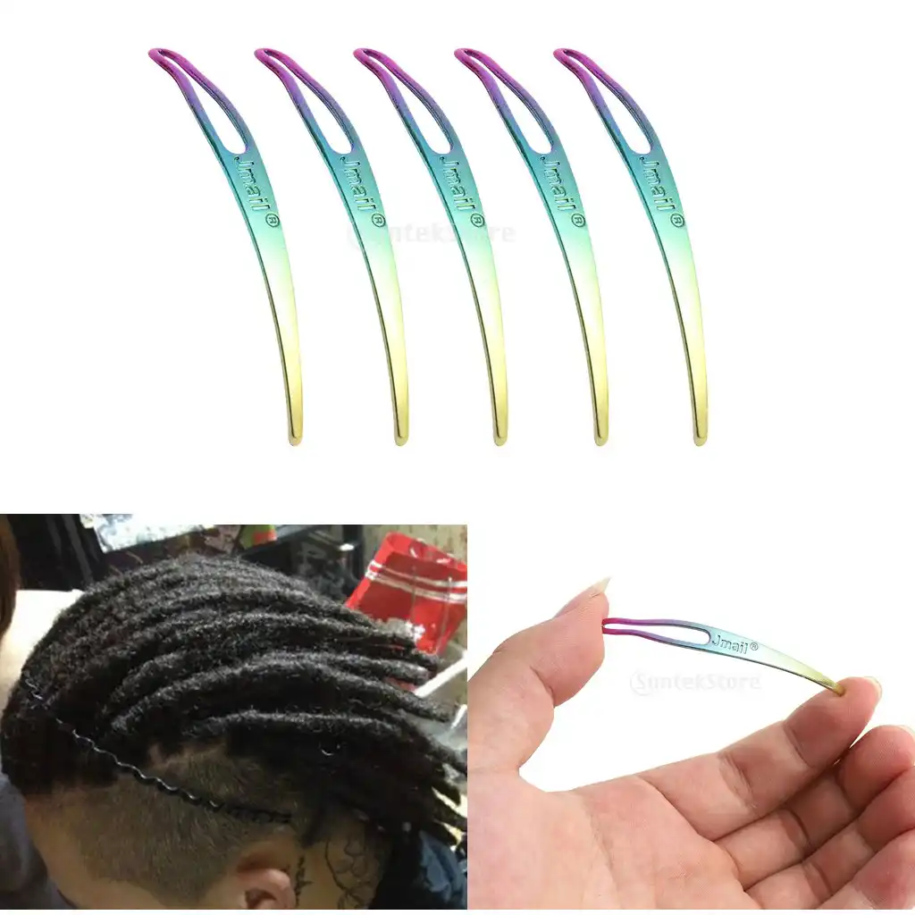 5 Pieces Interlocking Tool Dreadlocks Tool Kit Sisterlock Crochet Needle Curved Hair Braiding For Maintaining Your Dreadlocks Hook Needles Aliexpress