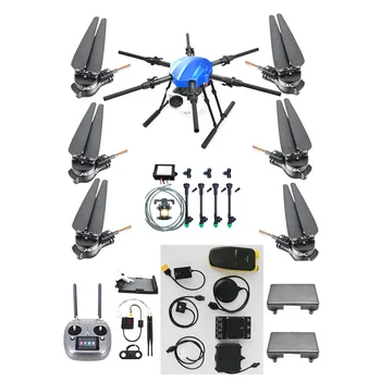 شراءEFT E610S 10L الزراعية مقاوم للماء طائرة دون طيار للرش عدة تفكيك 6 محور للطي الإطار BOYING PALADIN V2 VD32 X6 E610 ترقية