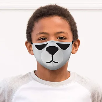 

1/2/5PCS Washable Reusable Cotton Face Mask Fashion Children Mouth Mask Printing Design Mask Mouth Mask With Design Masques