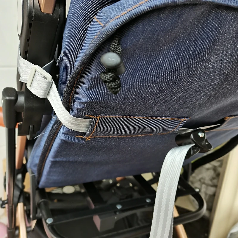 Cart Back Adjusting Belt Limitless Backrest Adjusting Belt Baby Umbrella Car Buckle General Accessories