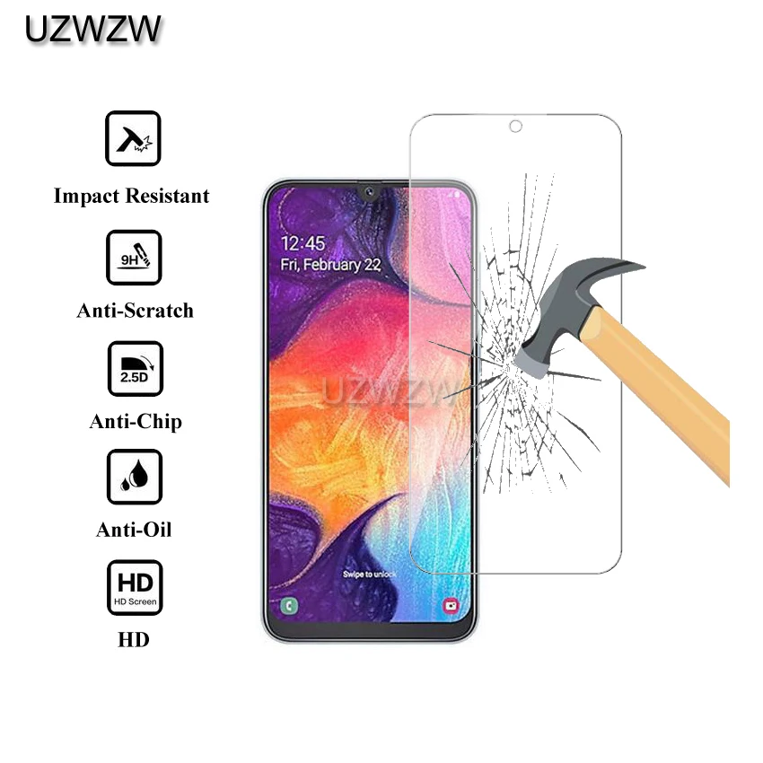 2.5D HD закаленное стекло для samsung Galaxy A50/A50s Защитная пленка для экрана стекло для samsung Galaxy A50