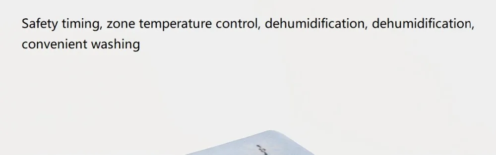 Xiaomi Cloud velvet мыть электрическое одеяло безопасности перегородка контроль температуры толще Одиночная/двойная сушка тепло