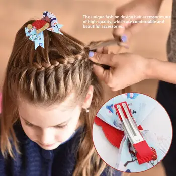 

Christmas Hairpin Beautiful Comfortable Clip Accessory Snowman Elk Hairpin Christmas tree