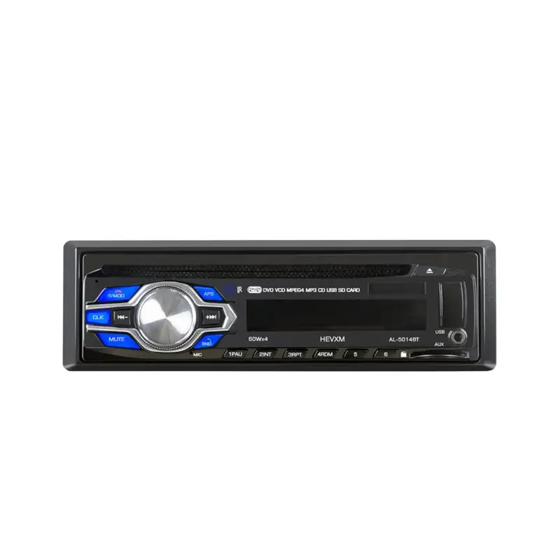 1 Din 12V автомобильный DVD CD плеер автомобиля MP3 стерео автомобиля Handfree Авторадио BT аудио