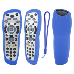 Silicone Remote Control Protective Case - Durable, Dustproof, Soft Cover (Blue)