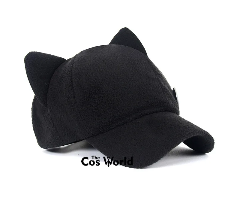 THE COS WORLD Eva Asuka Cat Ear Polar Fleece Hat Cap Baseball Anime Cosplay Accessories -Zentai shop online H0786fc01462a48509666b611d25e1e2e4.jpg
