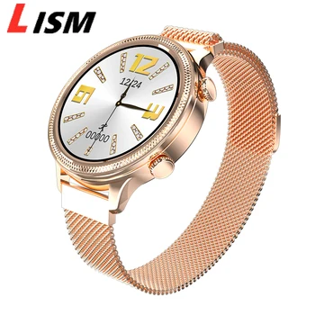 

Lism Fashion Women Physiological Cycle Reminder M3 Smart Watch Music Playback Smartwatch Heart Rate Tracker Female Band Ladies