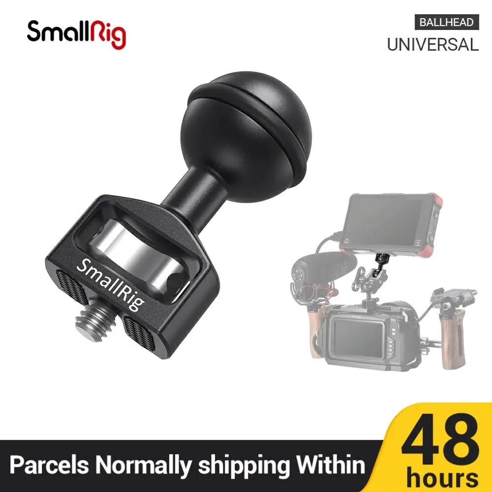 SmallRig двойная DSLR сферическая головка с камерой Rig резьбой 1/4 для Magic Arm DIY камера 2132 |
