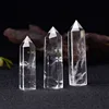 1PC Natural Crystal Transparency Quartz Point Healing Stone Hexagonal Prisms 50-80mm Obelisk Wand Reiki Energy Stone Home Decor ► Photo 2/6