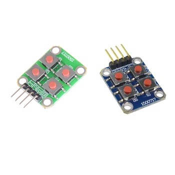 

1PCS 4 Keyboard Board Module 4 Button Tactile Switch For Arduino