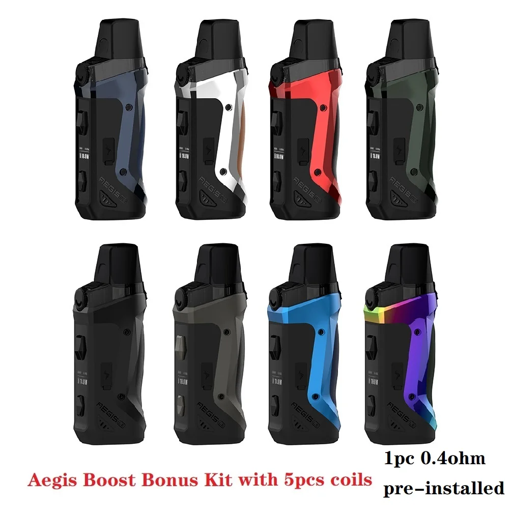 Набор для вейпа Geekvape Aegis Boost электронная сигарета с батареей 1500 мАч и баком 3 7 мл Drag