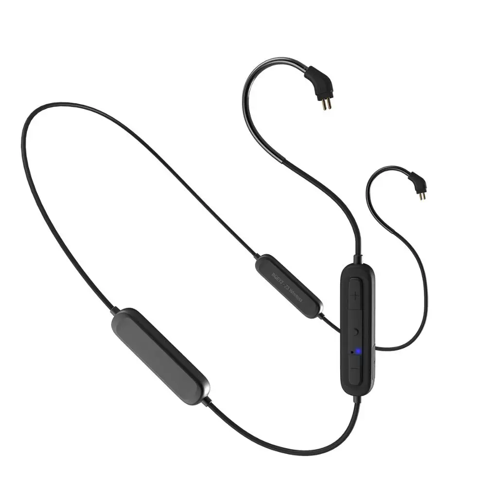 BQEYZ наушники с беспроводным кабелем V5.0 aptx-HD Bluetooth спортивные водонепроницаемые наушники 0,78 мм разъем mmcx для гибридного монитора водителя - Цвет: 0.78mm 220mAh