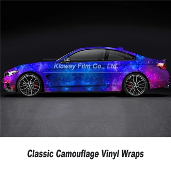 

classic Galaxy Vinyl Wrap foil Stickerbomb Starry sky Vinyl wrap Car Wrap Film sticker bomb decal with Bubble free stretching