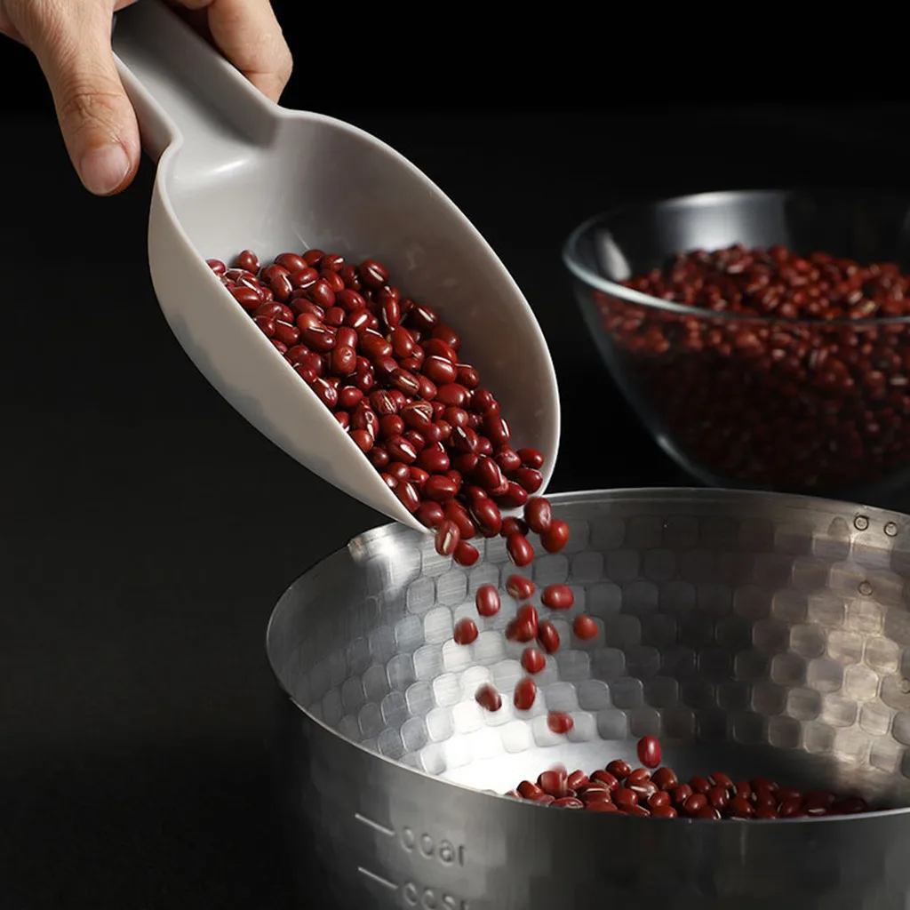 3 пластиковый совок для льда, буфет, конфета, лопатка для кухни, орех, корм для домашних животных, мука, совок
