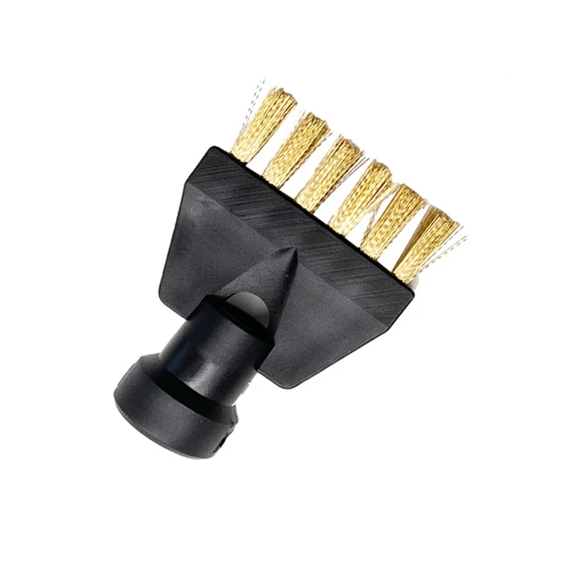 For Karcher SC1 SC2 SC3 SC4 Flat Copper Brush Cleaning Brush for Steam Cleaner Attachment Adapter Home Cleaning Nozzle steam cleaner nozzle