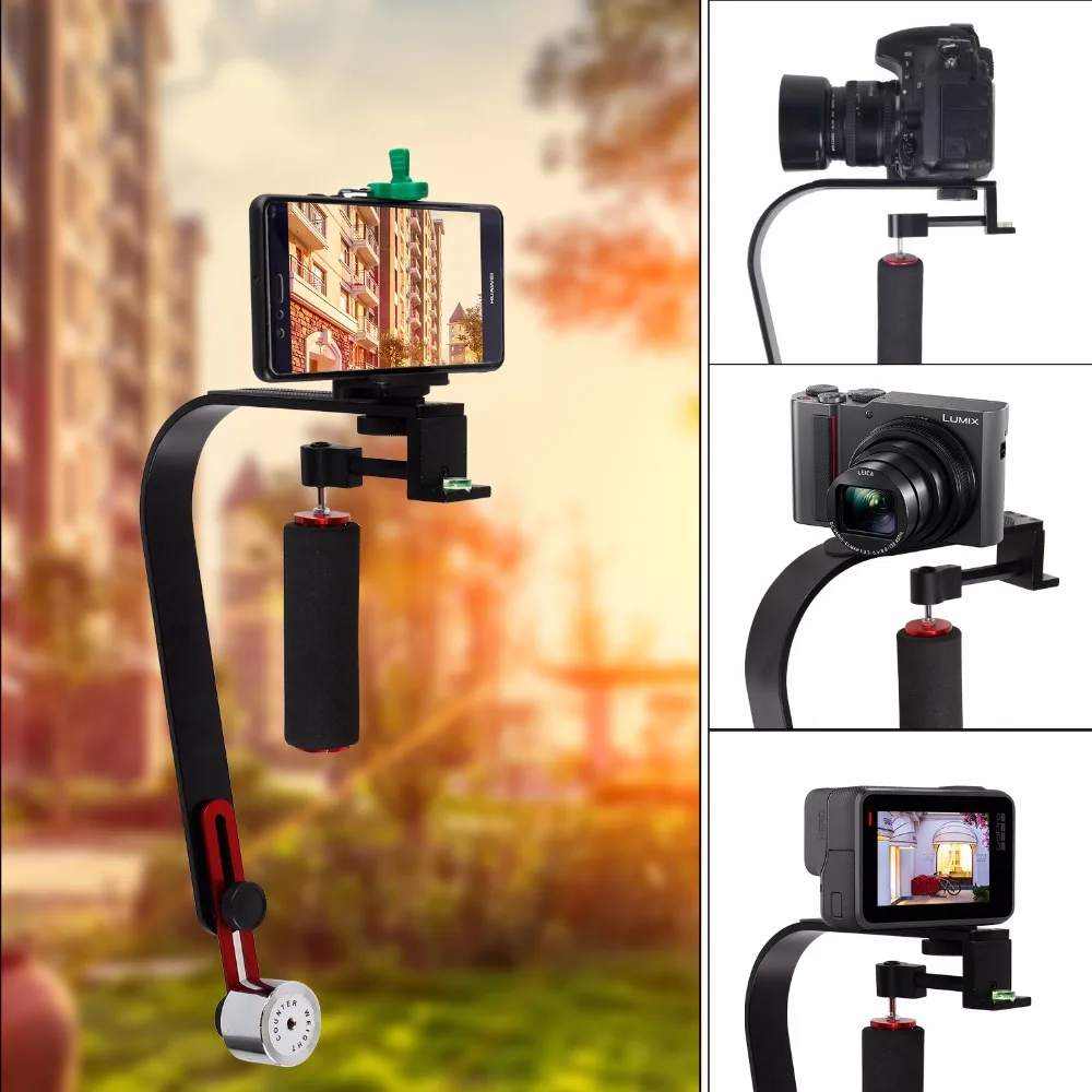 Камера Steadycam ручной стабилизатор видео штатив держатель для фотостудии Canon Nikon sony