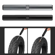 

Sturdy 1Set High-quality Bike Tubeless Tire Glueless Repair Tool Tyre Drill Reliable Tire Patch Kit Portable for Cycling