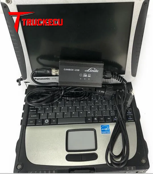 Для Linde doctor Adapter Service Box canbox linde pathfinder вилочный погрузчик диагностический комплект +