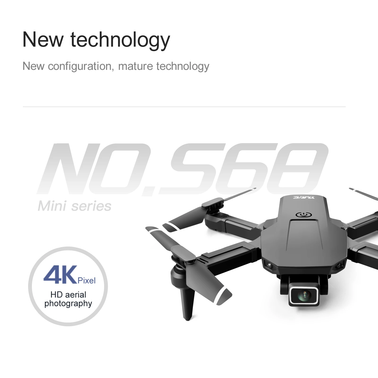 S68 Pro Mini Drone 4K HD Dual Camera Wide Angle WiFi FPV Drones Quadcopter Height Keep Dron Helicopter Toy RC Helicopters cheap