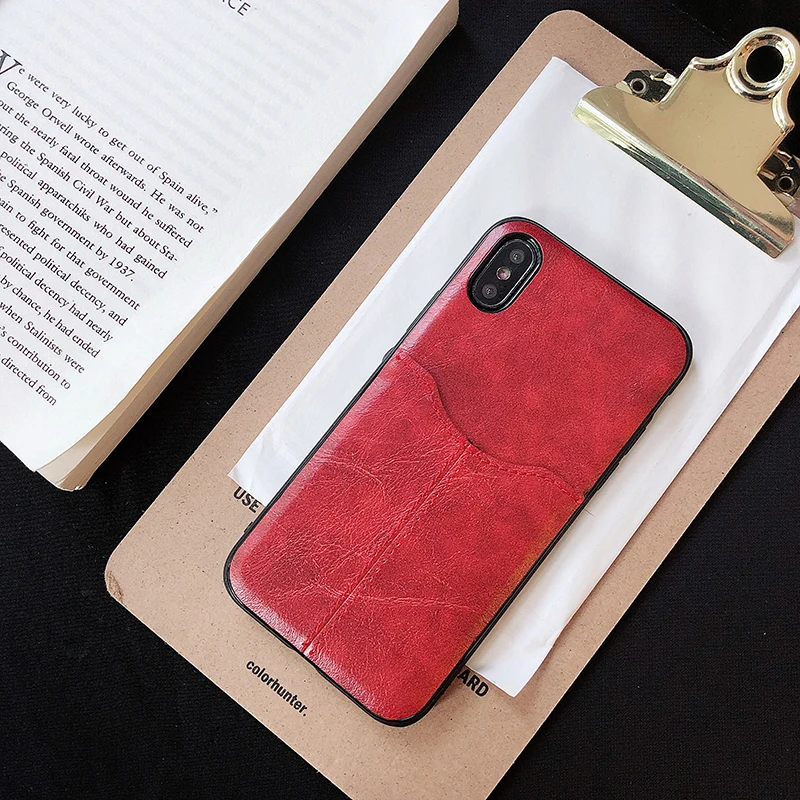 Премиум кожаный чехол для iPhone 7, 8, 6, 6s Plus, X, XS, Max, XR, Роскошный ультра тонкий чехол, мягкий чехол