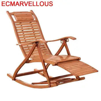 

Arm Floor Dobravel Rocking Chair Bamboo Sillones Moderno Para Sala Cama Plegable Folding Bed Sillon Reclinable Chaise Lounge