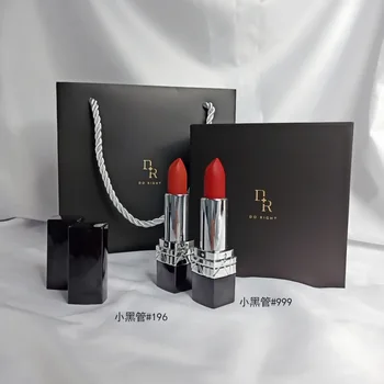 

Micro Luxury Di DR Austrian Set Small Clarinet Two Loaded Lipstick Moisturizing Matte Double Combined Does Not Fade Waterproof N
