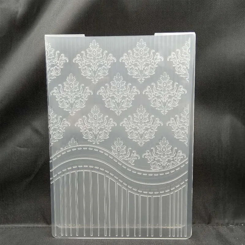 ZATWBS 3D город стены тиснение таблички дизайн DIY бумаги резки штампы Скрапбукинг пластиковые тиснения папка