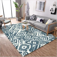 Коврики и ковры для дома гостиная геометрический узор утолщенный Кристальный бархатистый коврик для спальни полиэстер