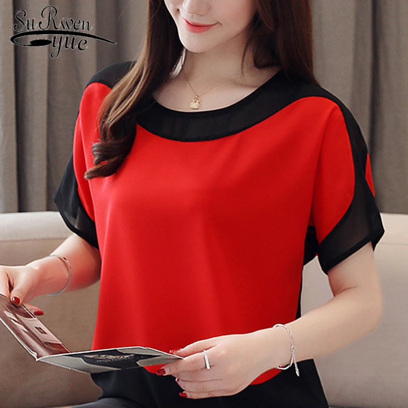 batwing chiffon blouse
