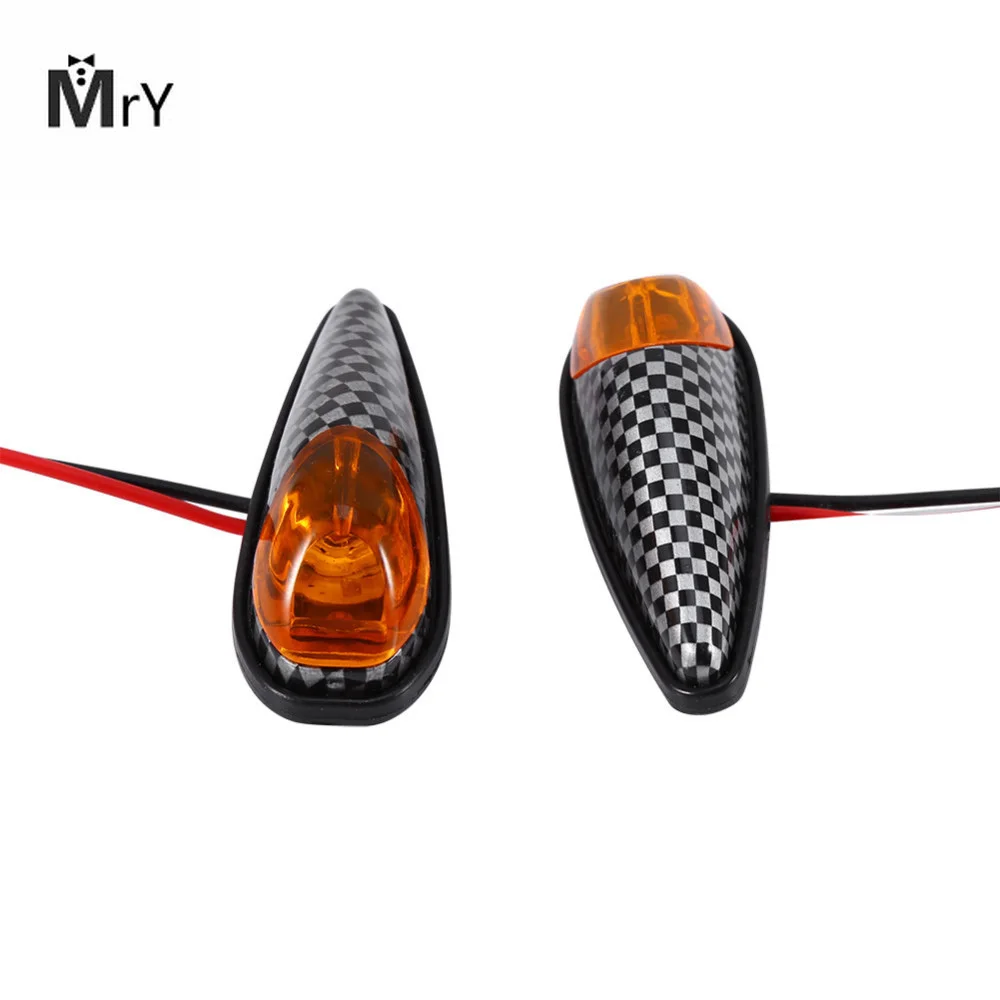 

Motorcycle Turn Signals Flashing Indicator Lamps Motorbike Pasted Light Universal for Honda Kawasaki Yamaha Ducati