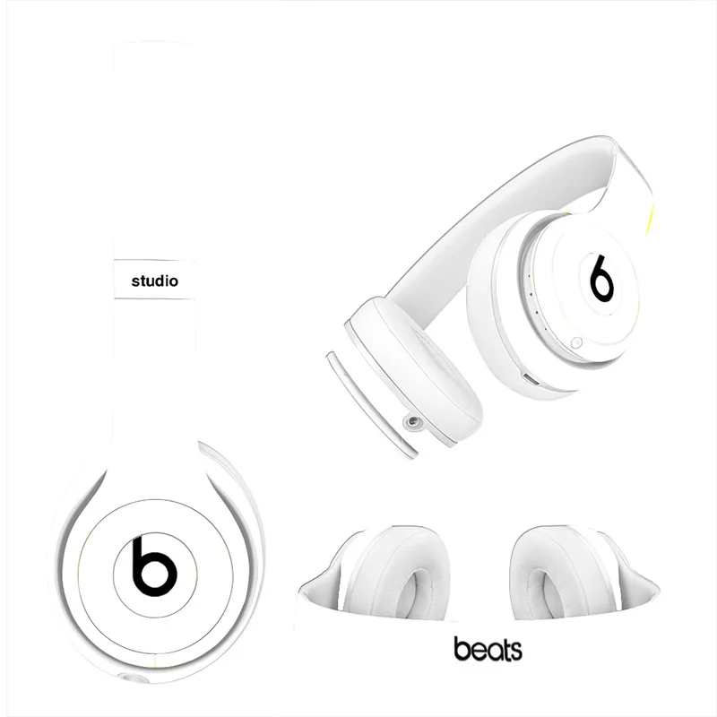 Pure color design  Vinyl Decal Skin for Bea ts studio  2 stu dio 3 Wireless Headphone for b eats studio 3 skin sticker 