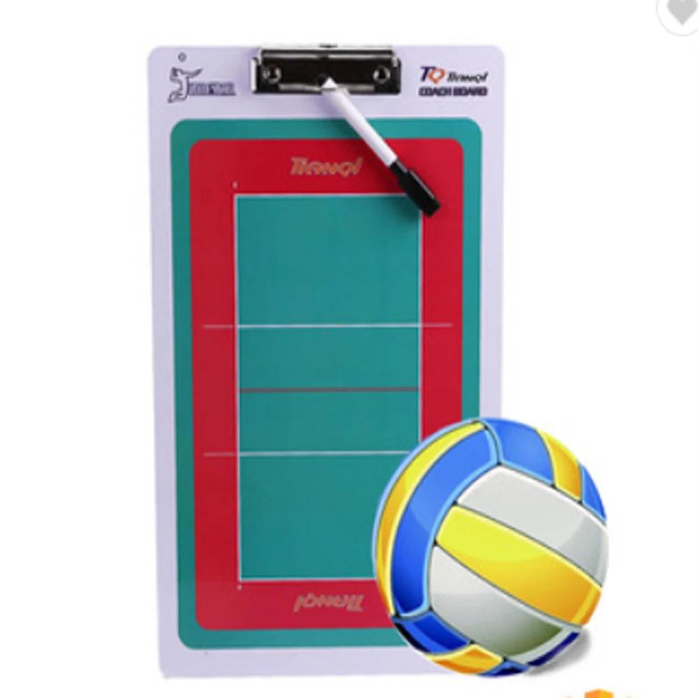 Factory high quality new type volleyball coach strategy board tactic board magnetic volleyball tactic