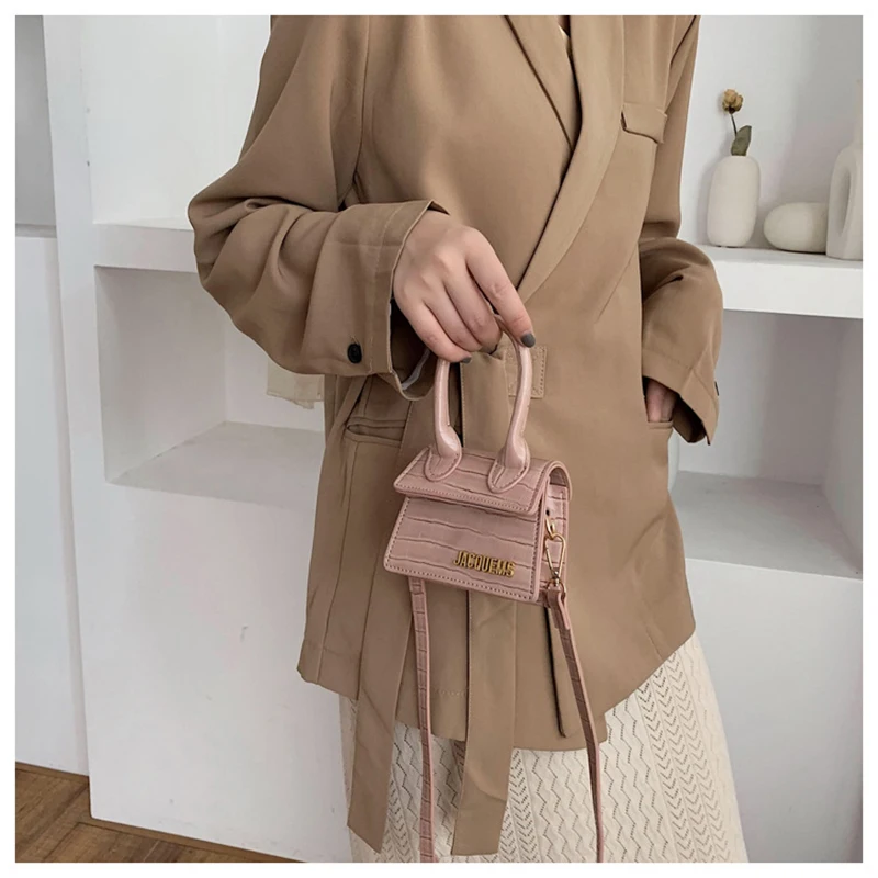 Fashion Super Small Chain Crossbody Bags for Women 2020 Luxury Designer J  Letter Brand Cute Mini Handbags Bolsa Feminina