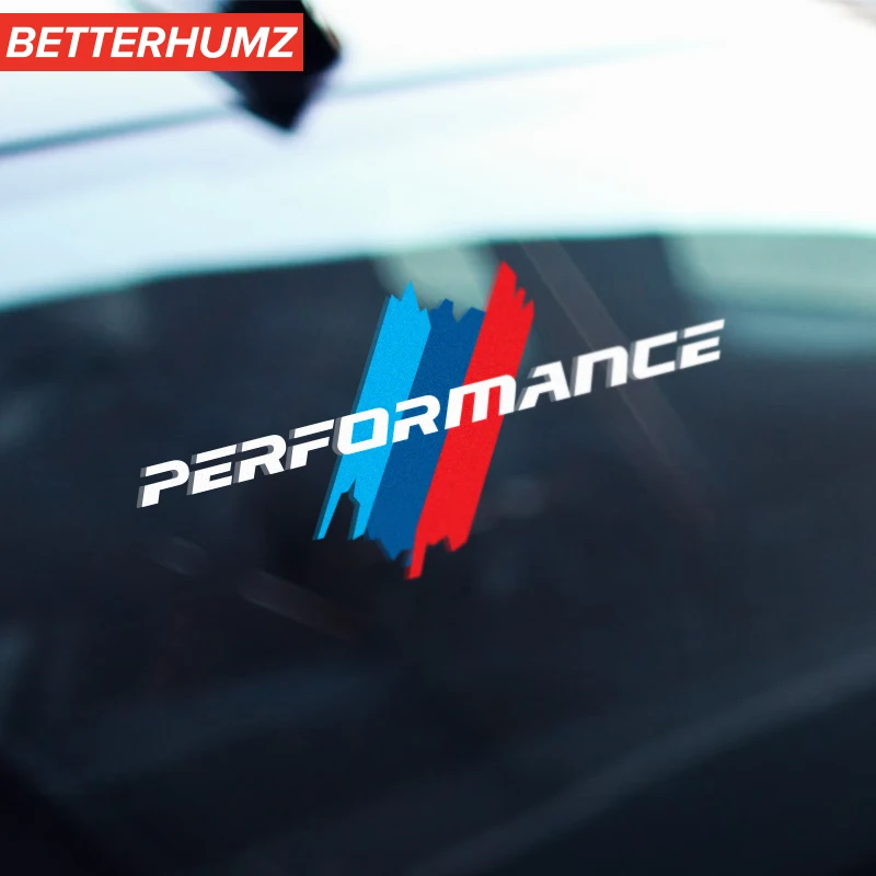 

Auto Interior Decoration M performance Car Rear Window Sticker Car Styling For bmw e90 e92 e46 e60 f30 f10 f07 f34 x3 x4 M3 M5