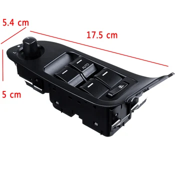 

12/13 Pins Window Mirror Switch Electric Power For Ford Falcon Fairlane FG Falcon XT XR6 XR8 G6 G6E With/without Illumination