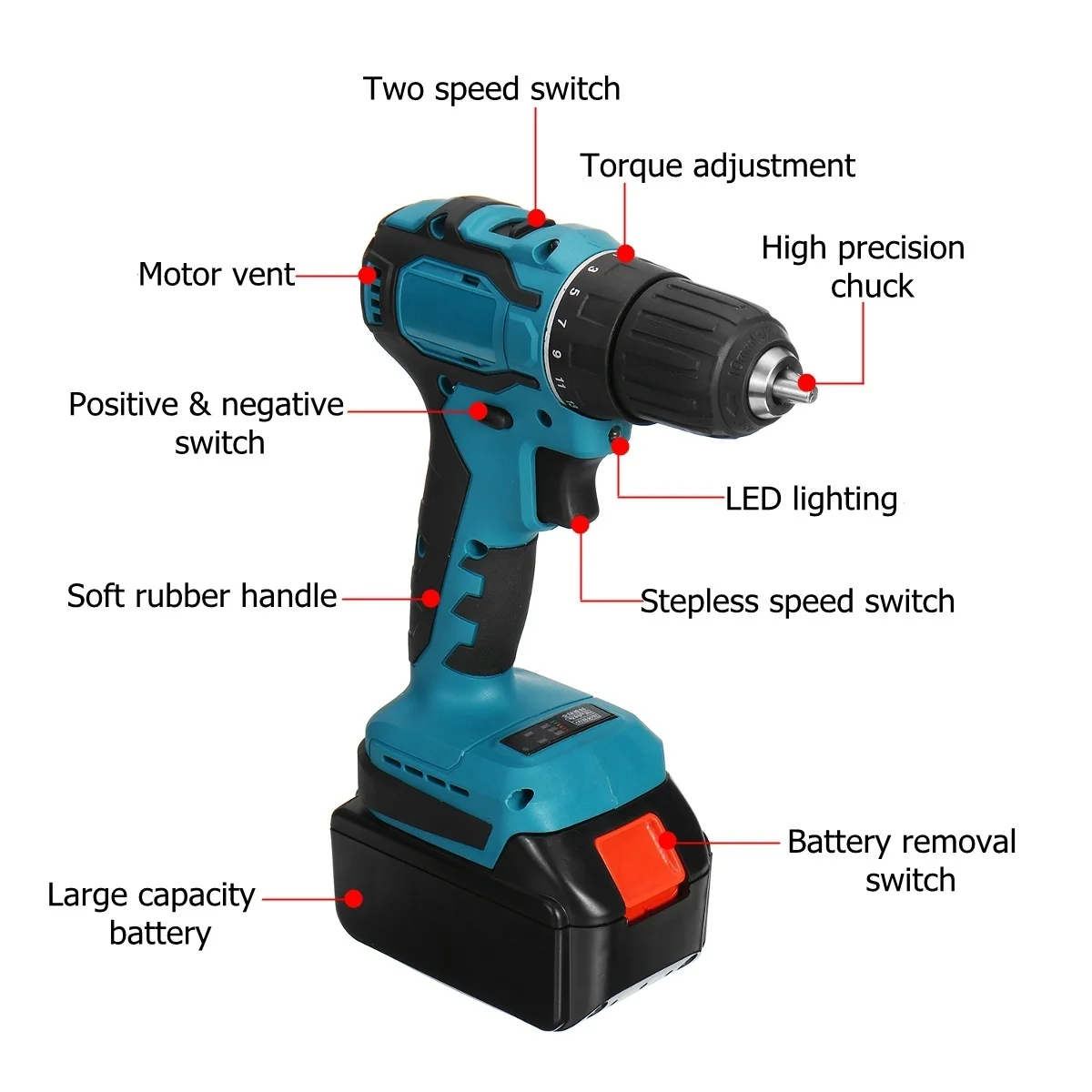 Wholesale 6 Inches air Sander with Vacuum 150mm