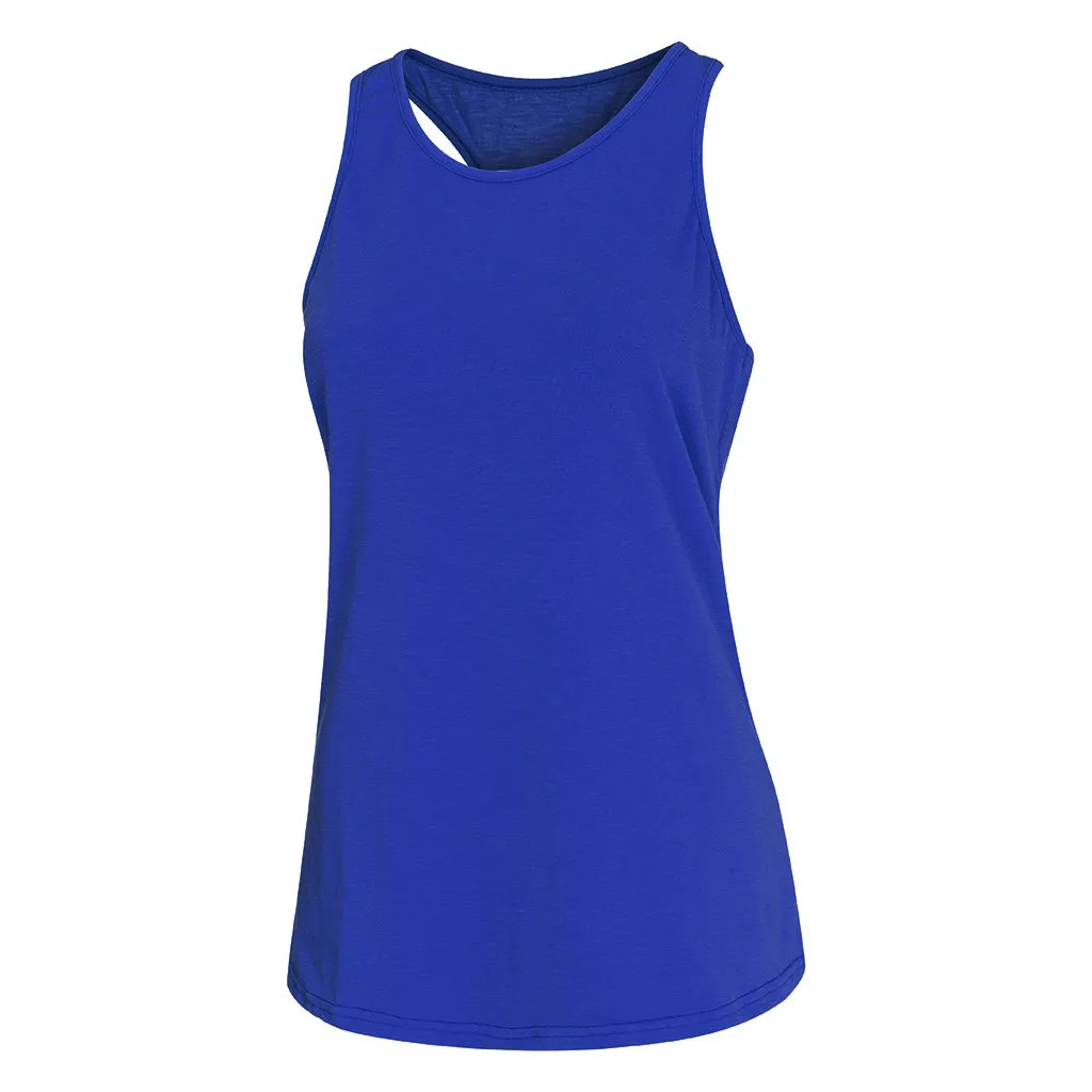 Jaycosin Women 2020 Trendy Sexy Solid Sleeveless Top Strap Vest Tank Shirt Fashion Comfortable Camisole Vest Blouse T-Shirt 319