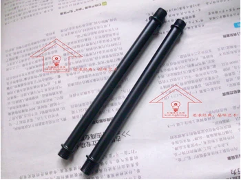 

10Pcs/lot, Black M10 Double Head Pipe, Male Thread Metal Hollow Tube, M10 Outer Tooth Straight Tube For Lighting Accessories