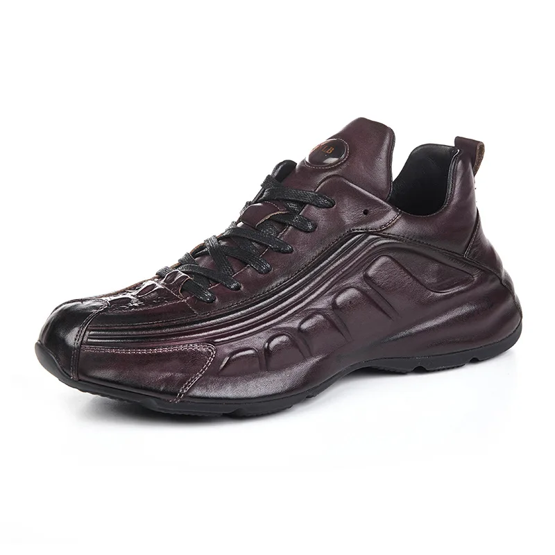 Men's casual shoes leather business party wedding moccasin shoes casual men's fashion trend Italian fashion loafers